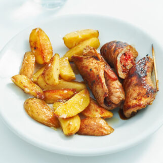 Involtini mit Tomatenfüllung Involtini mit Tomatenfüllung