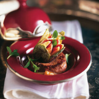 Rinderfilet auf Feigen-Anis-Sauce Rinderfilet auf Feigen-Anis-Sauce