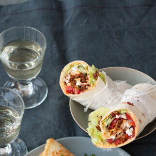 Türkische Hack-Wraps Türkische Hack-Wraps