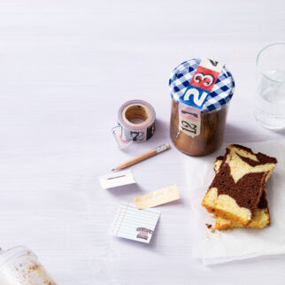 Marmorkuchen im Glas Marmorkuchen im Glas