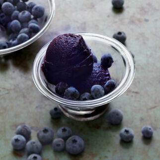 Heidelbeersorbet