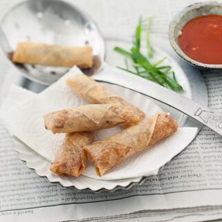 Frittierte Frühlingsrollen Frittierte Frühlingsrollen