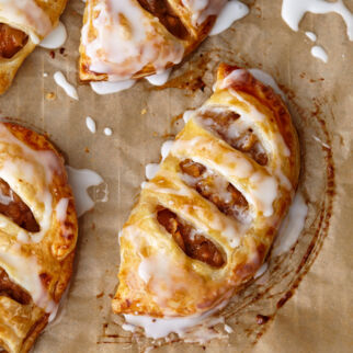 Calvados-Apfeltaschen Calvados-Apfeltaschen