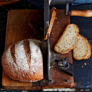 Mehrkornbrot mit Quark Mehrkornbrot mit Quark