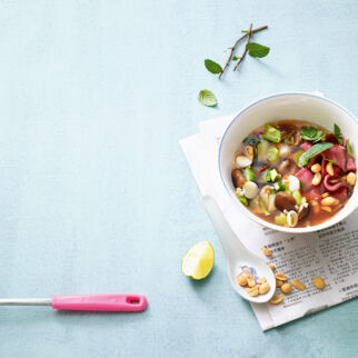 Vietnam-Suppe mit Roastbeef Vietnam-Suppe mit Roastbeef