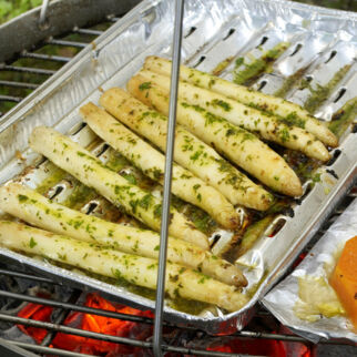 Spargel mit Bärlauch Spargel mit Bärlauch