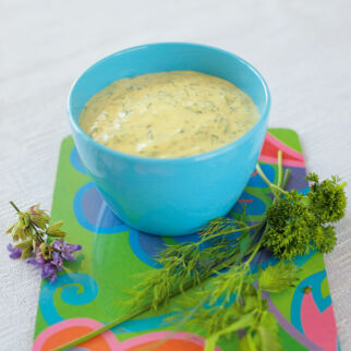 Senf-Kräuter-Sauce