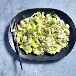 Zander-Gurken-Pfanne Zander-Gurken-Pfanne