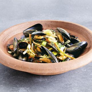 Miesmuschel-Tajine Miesmuschel-Tajine