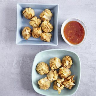 Wan Tans mit Gemüsefüllung Wan Tans mit Gemüsefüllung