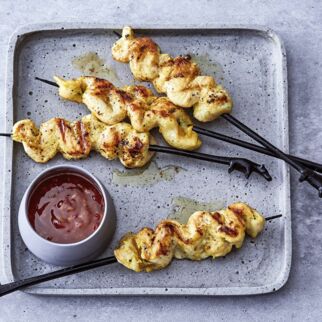 Marinierte BBQ-Spieße