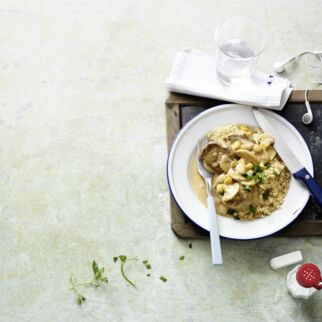 Couscous mit Rahmfilet Couscous mit Rahmfilet