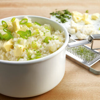 Risotto mit Fenchel und Thai-Basilikum Risotto mit Fenchel und Thai-Basilikum