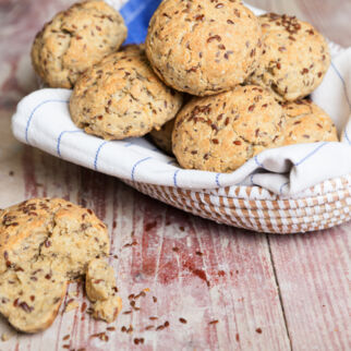 Zuckerfreie Paleo-Brötchen Zuckerfreie Paleo-Brötchen