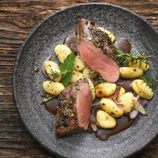 Hirschfilet im Ganzen