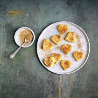 Kürbis-Zimt-Herzen Kürbis-Zimt-Herzen