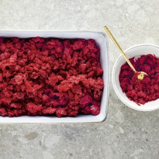 Himbeer-Limetten-Granité Himbeer-Limetten-Granité