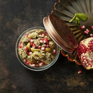 Oliven in Walnusssauce Oliven in Walnusssauce