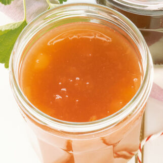 Johannisbeer-Melonen-Konfitüre Johannisbeer-Melonen-Konfitüre