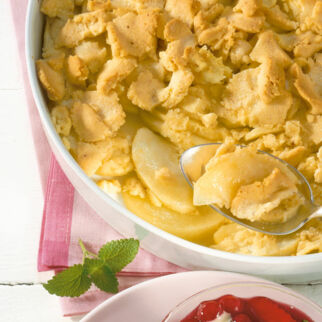 Apfeldessert aus Frankreich Apfeldessert aus Frankreich