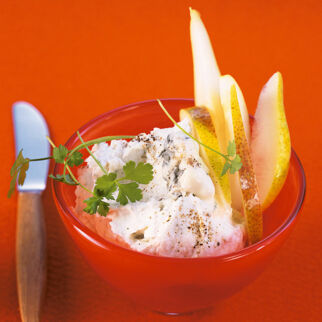 Gorgonzolacreme mit Birnen Gorgonzolacreme mit Birnen
