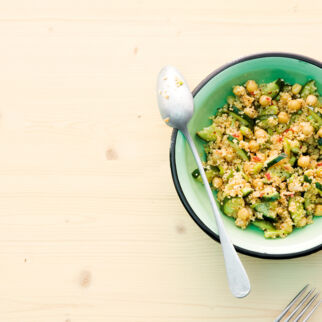 Couscoussalat mit Kichererbsen Couscoussalat mit Kichererbsen