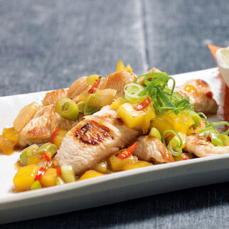 Geschnetzeltes mit Mango Geschnetzeltes mit Mango