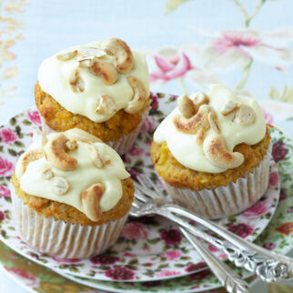 Würzige Möhren-Cupcakes Würzige Möhren-Cupcakes