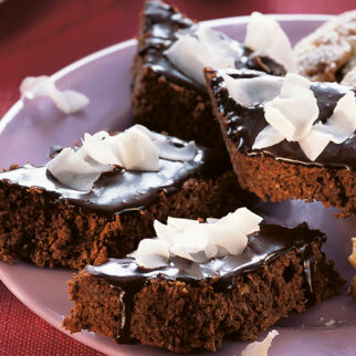 Schoko-Kokos-Rauten Schoko-Kokos-Rauten