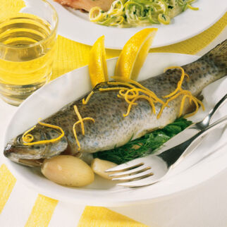 Forellen in Riesling Forellen in Riesling