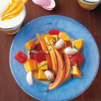 Exotischer Obstsalat Exotischer Obstsalat