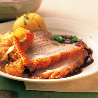 Schweinebraten mit Kümmel Schweinebraten mit Kümmel