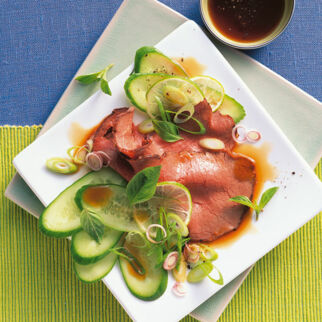 Thai-Salat mit Roastbeef Thai-Salat mit Roastbeef