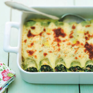 Schinken-Spinat-Cannelloni Schinken-Spinat-Cannelloni