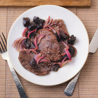 Schweinefilet mit Datteln Schweinefilet mit Datteln