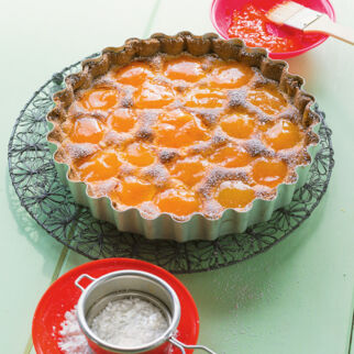 Aprikosen-Mandel-Tarte Aprikosen-Mandel-Tarte