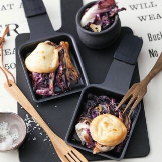 Radicchio mit Scamorza Radicchio mit Scamorza
