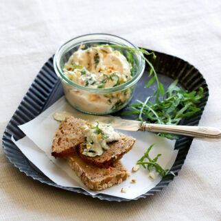 Rucola-Haselnuss-Creme Rucola-Haselnuss-Creme