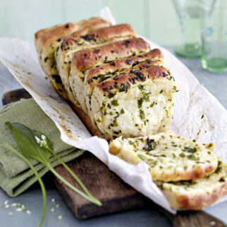 Bärlauch-Fächerbrot Bärlauch-Fächerbrot