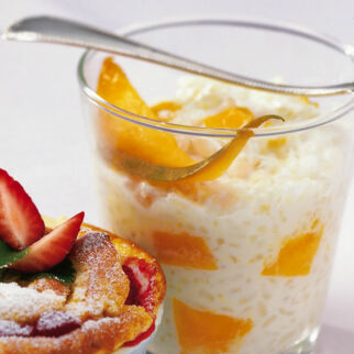 Milchreis mit Mango