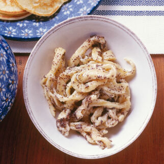 Spätzle mit Mohn