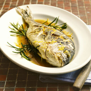 Brassen in Zitronen-Marsala-Sauce Brassen in Zitronen-Marsala-Sauce