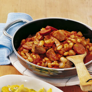Cassoulet aus der Pfanne