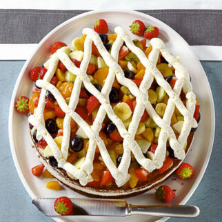 Obstsalattorte Obstsalattorte