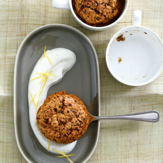 Schokopudding mit Mandeln und Zimt Schokopudding mit Mandeln und Zimt