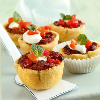 Mini-Paprika-Quiches Mini-Paprika-Quiches