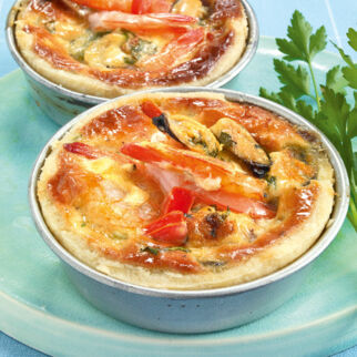 Meeresfrüchte-Quiche