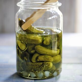 Saure Gurken mit Dill Saure Gurken mit Dill