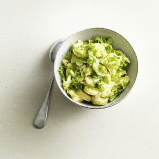 Grüner Kartoffelsalat