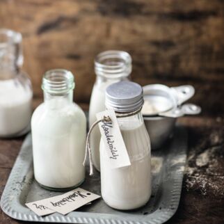 Nussmylk und Nusstrester Nussmylk und Nusstrester